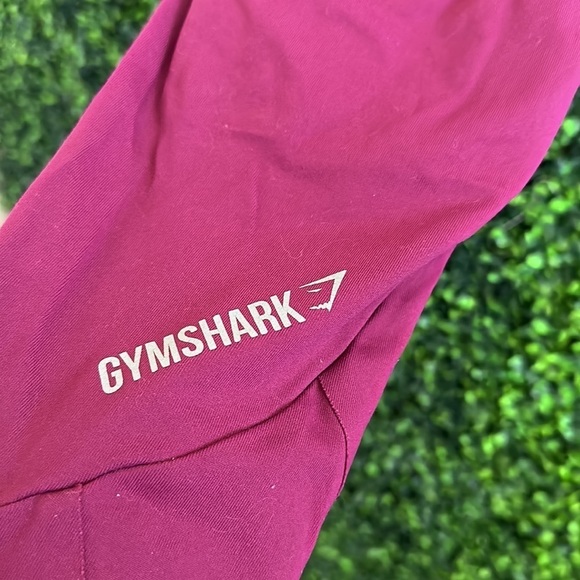 Gymshark Dry Sculpture High Rise Leggings in Plum - Picture 7 of 8